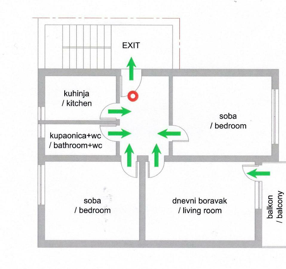 Apartamento Pula Centar LaLu - free garage Exterior foto